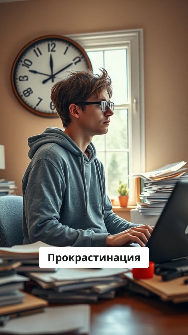 Причины и методы борьбы с прокрастинацией
