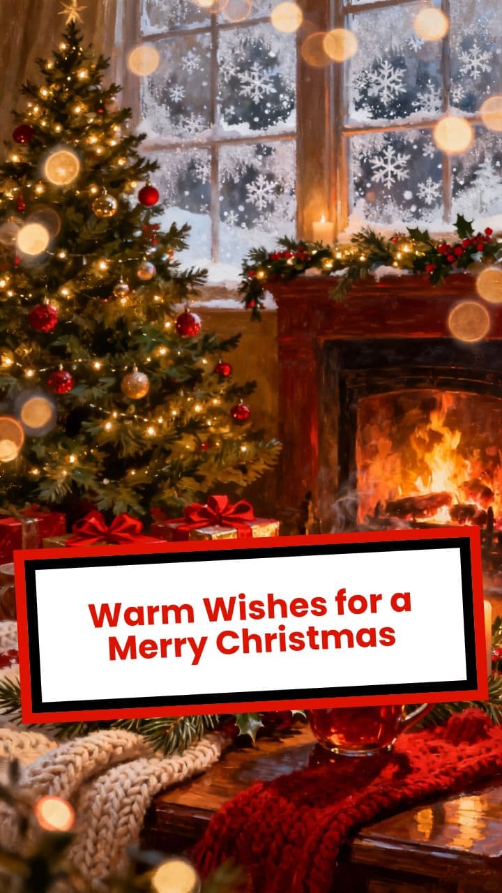 Warm Wishes for a Merry Christmas