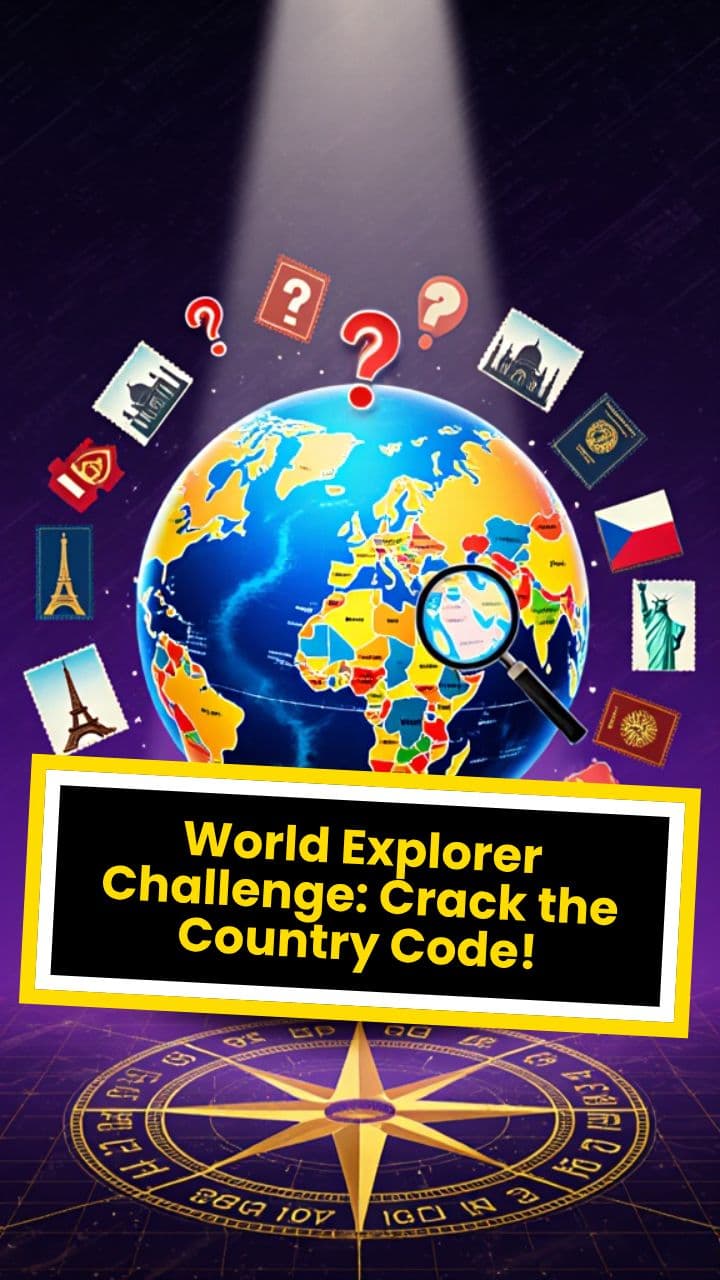 World Explorer Challenge: Crack the Country Code!