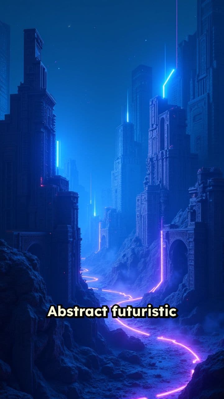 Digital Chaos in Futuristic Motion Design