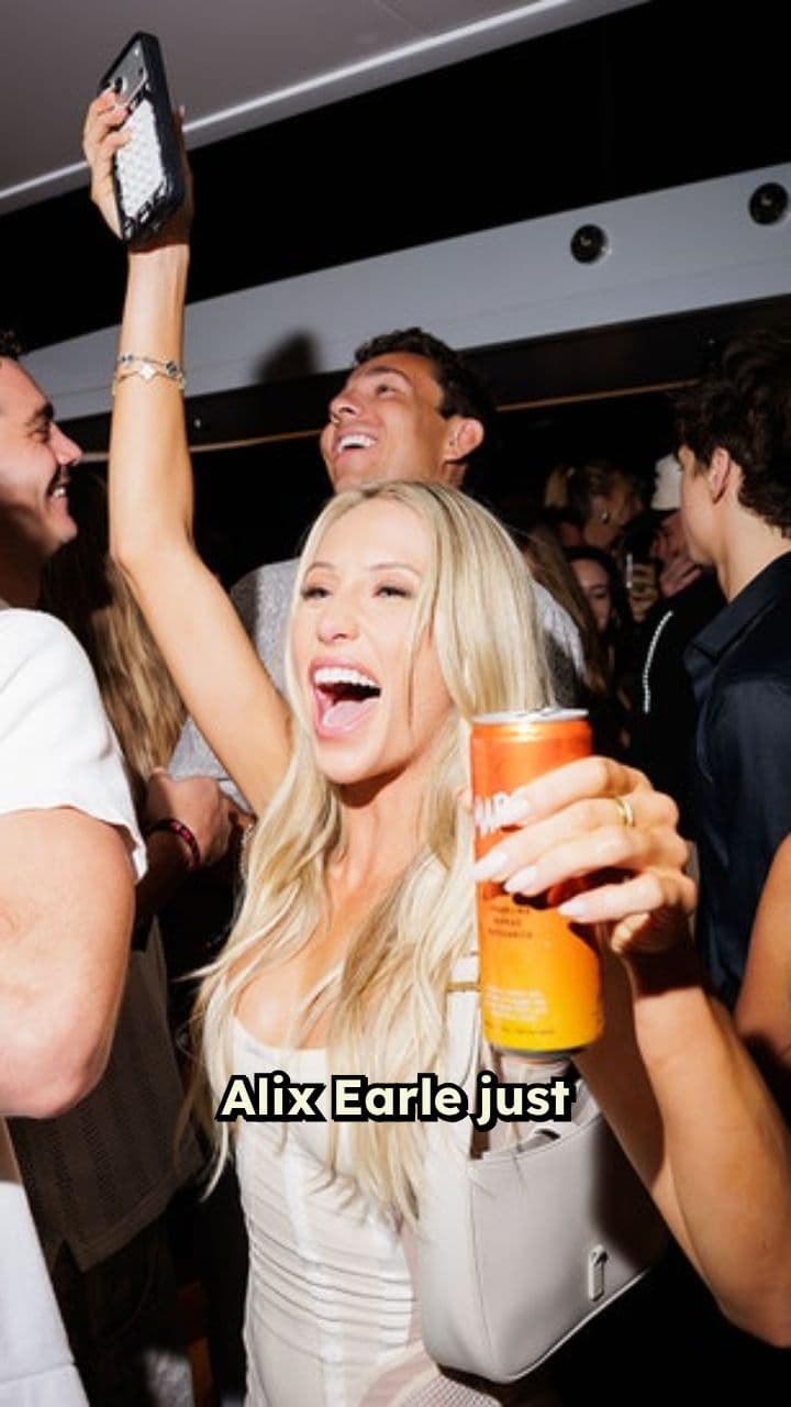 Alix Earle Shines at Art Basel Event