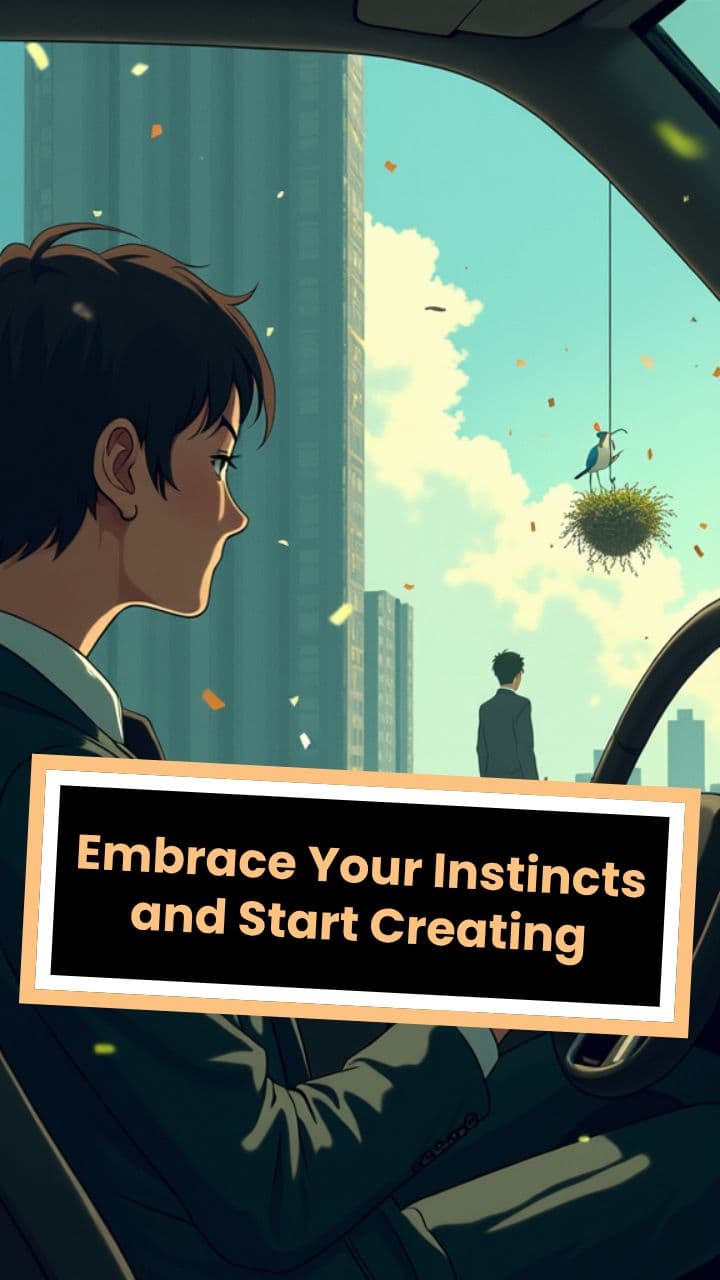 Embrace Your Instincts and Start Creating