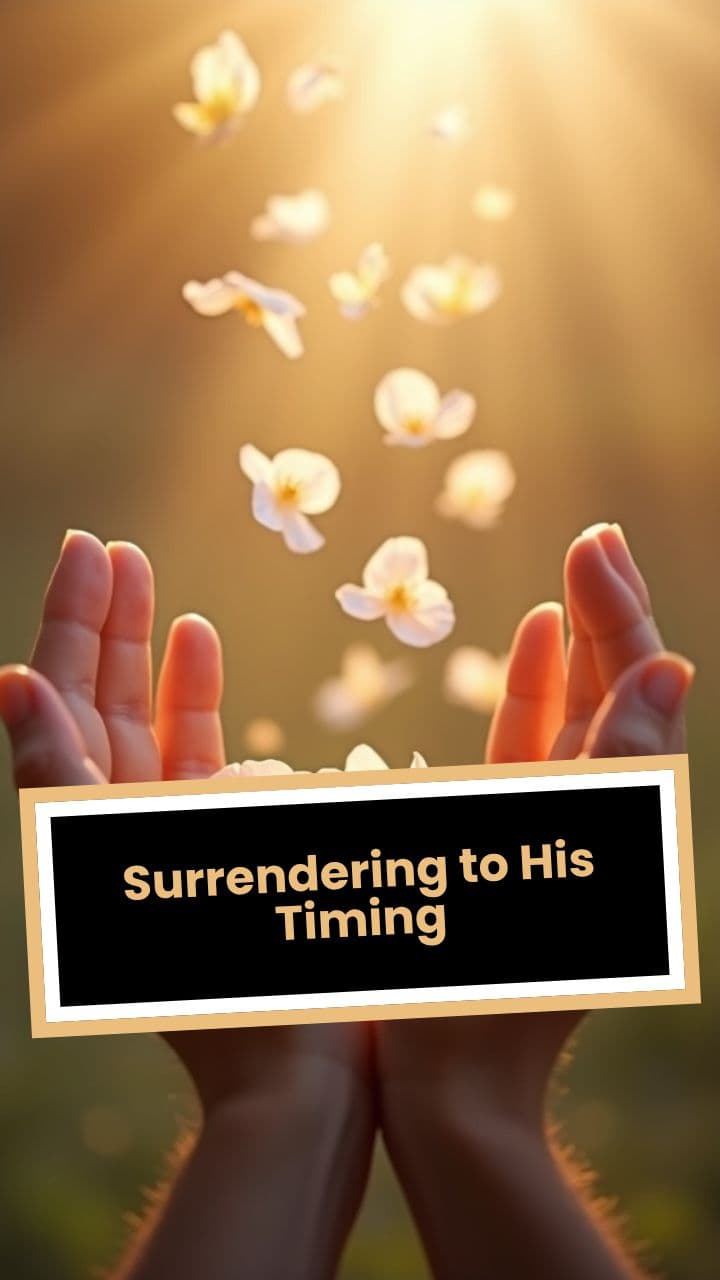 Surrendering to His Timing