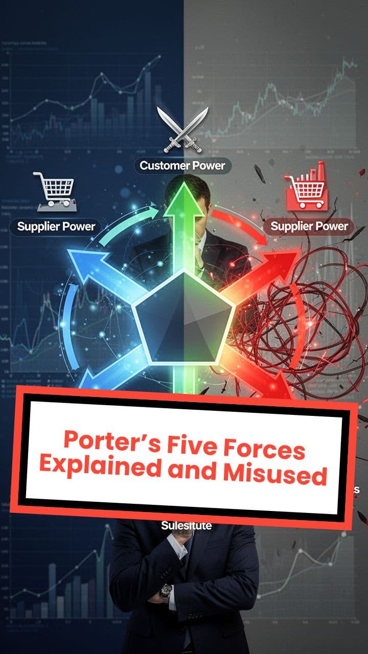 Porter’s Five Forces Explained and Misused