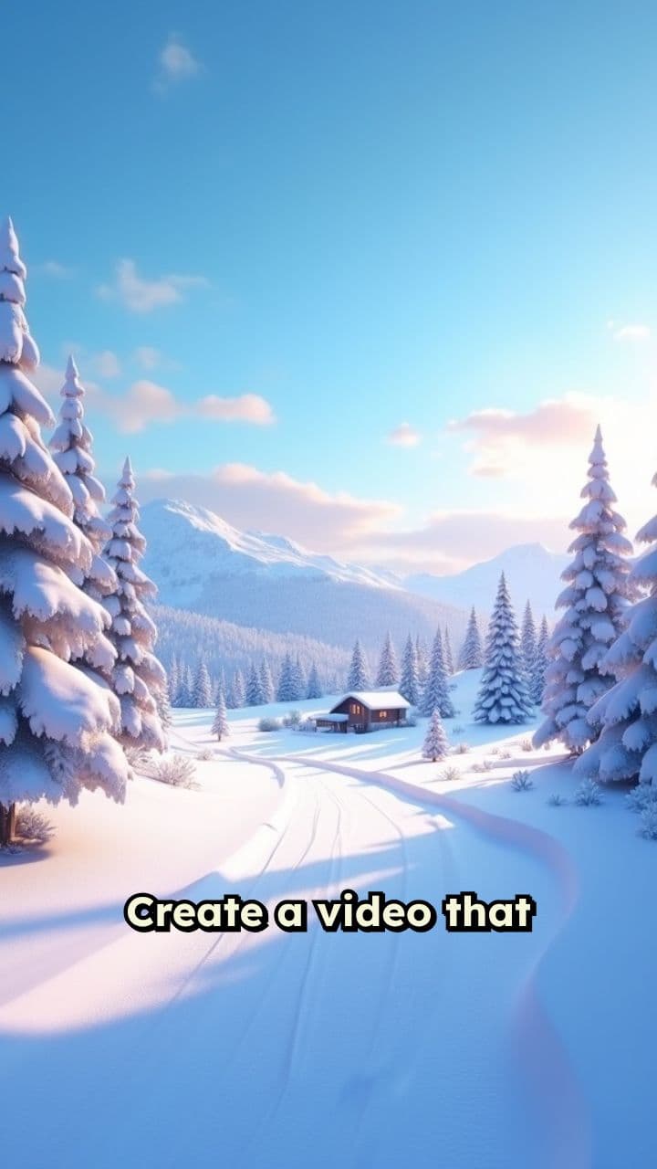 Winter Joy with My Best Friend