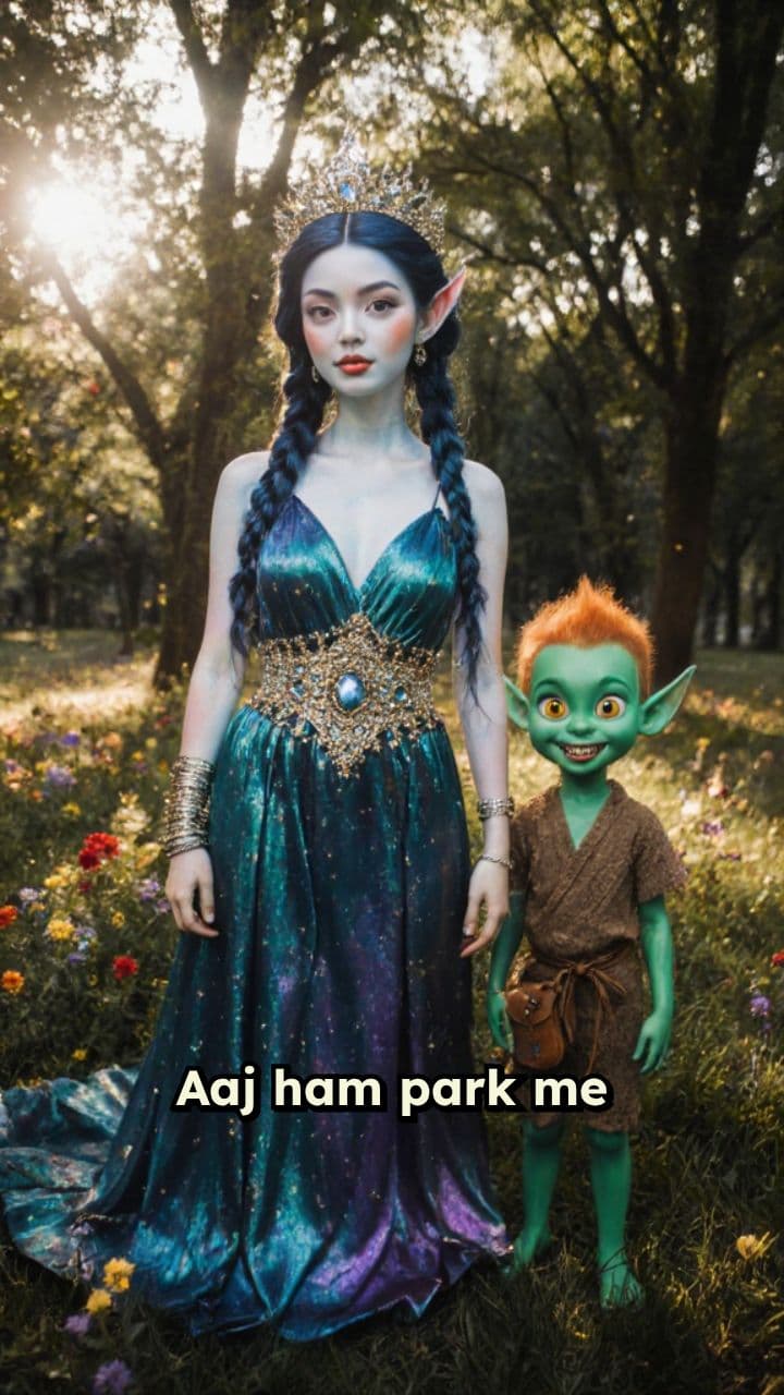 Park Mein Jini Aur Juju Se Mulakat