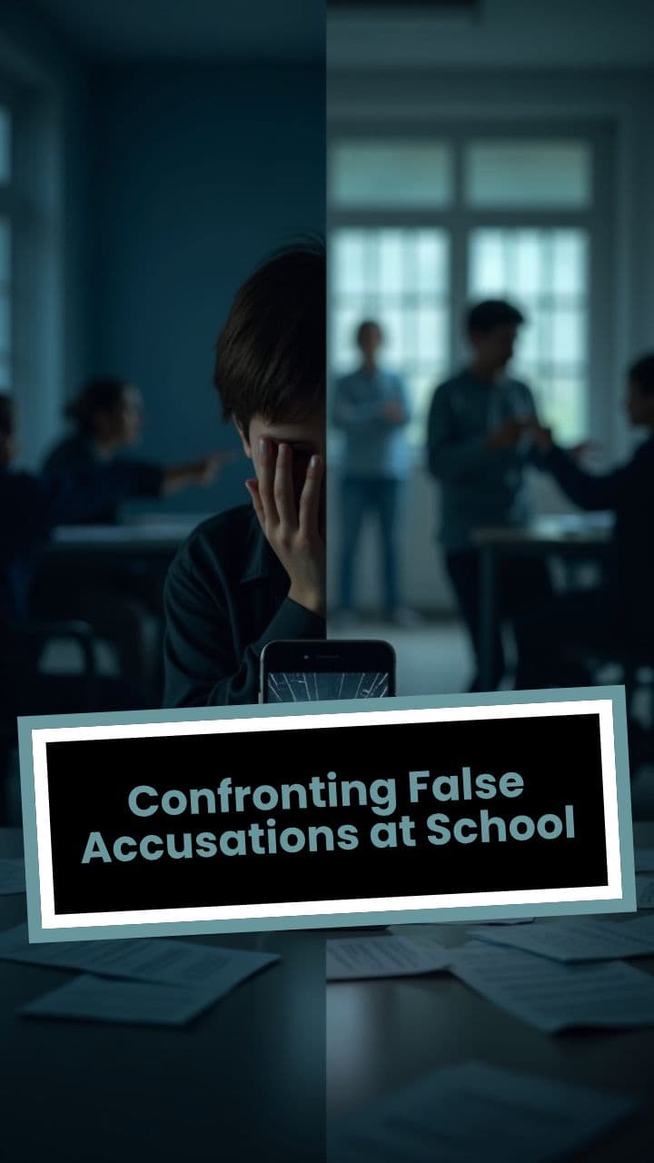 Confronting False Accusations at School