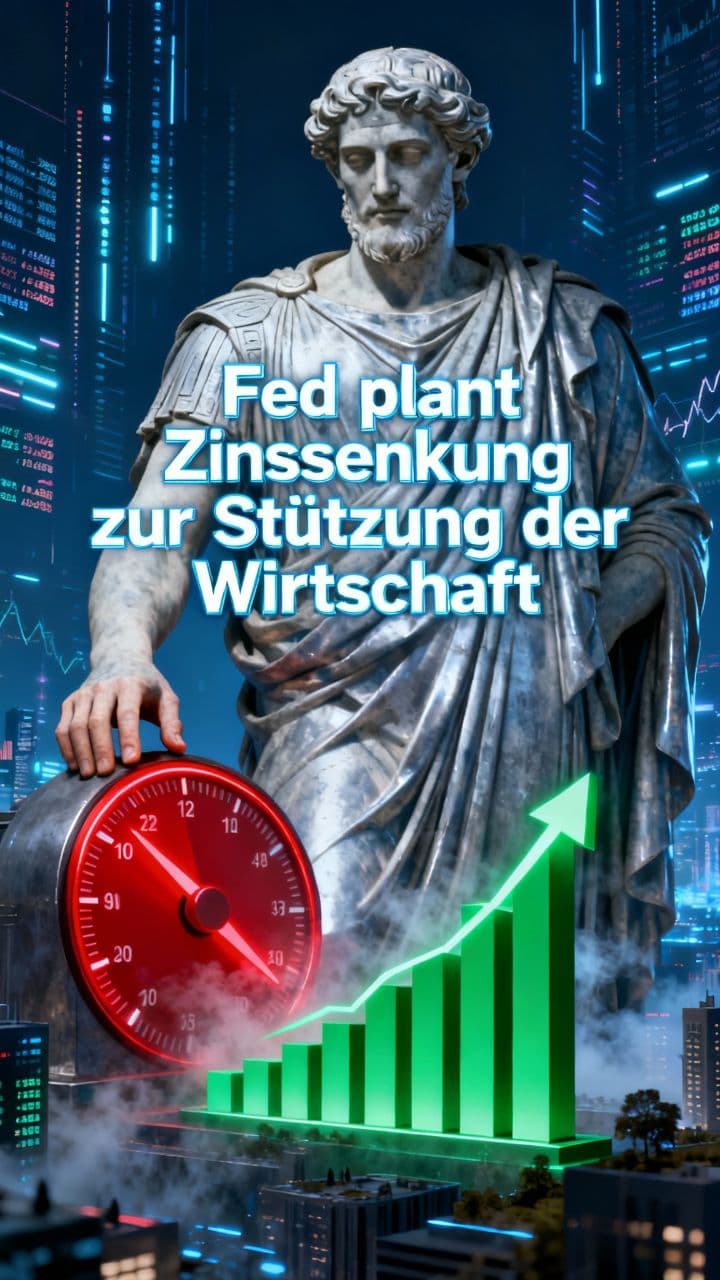 Fed plant Zinssenkung zur Stützung der Wirtschaft