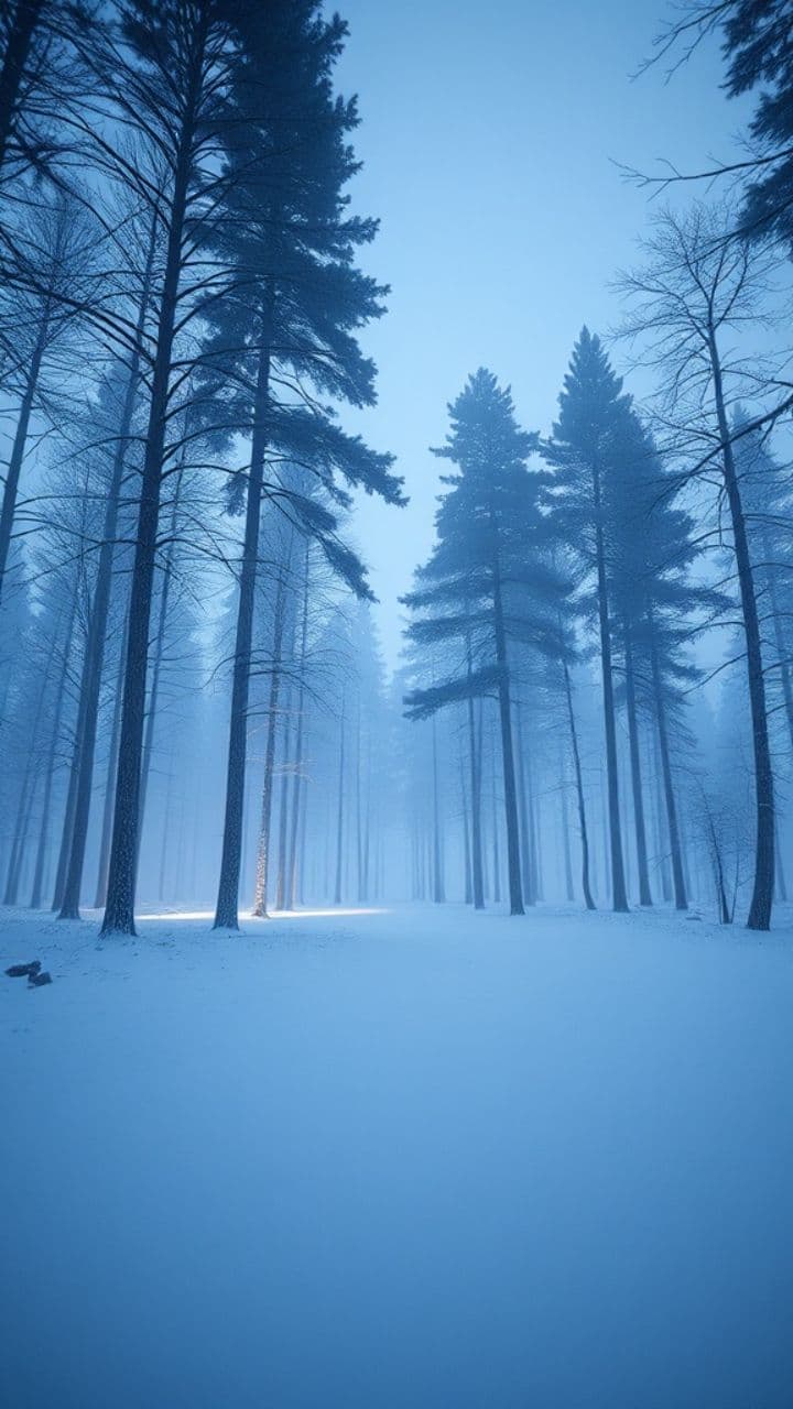 Weiße Schneeflocken und Liebe