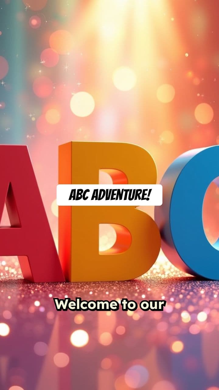 Fun & Colorful ABC Adventure