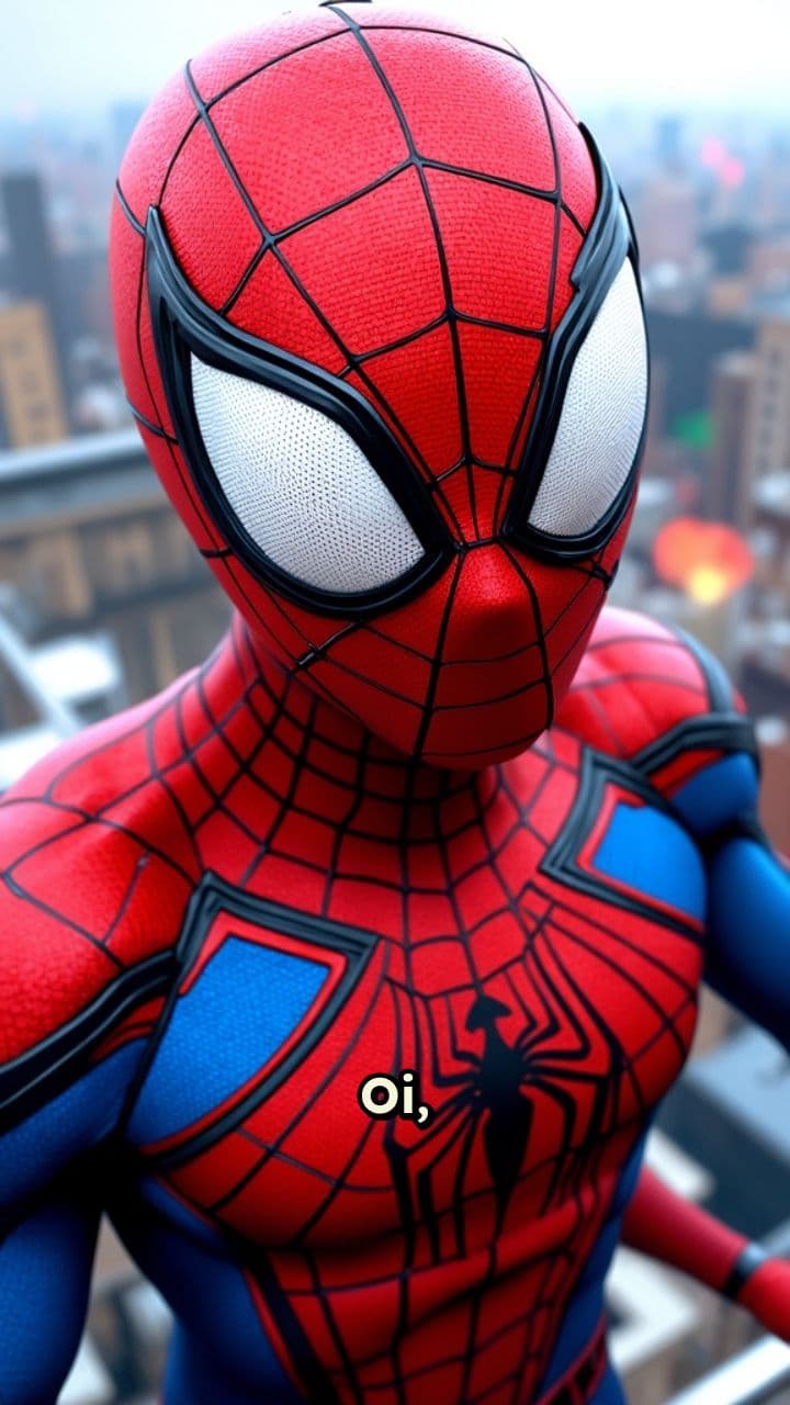 Coragem de Herói! 🕷️