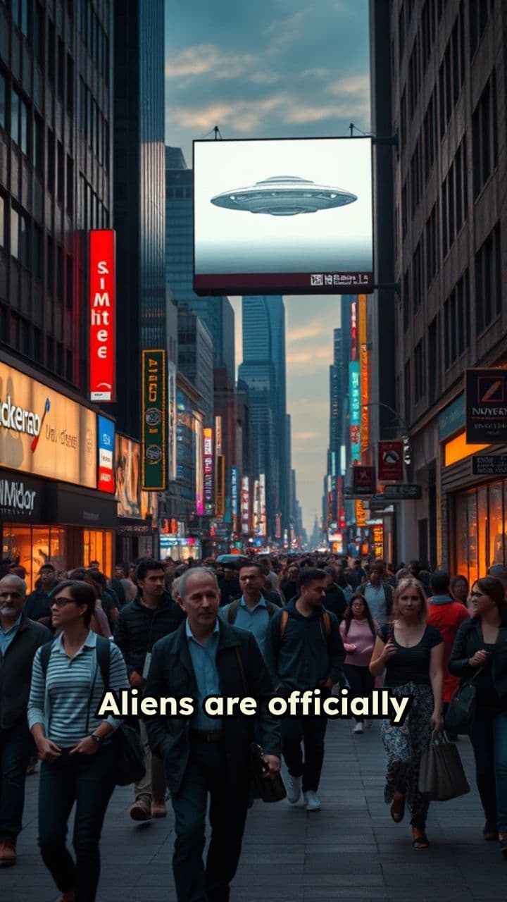 Aliens Confirmed: Government's Silent Admission