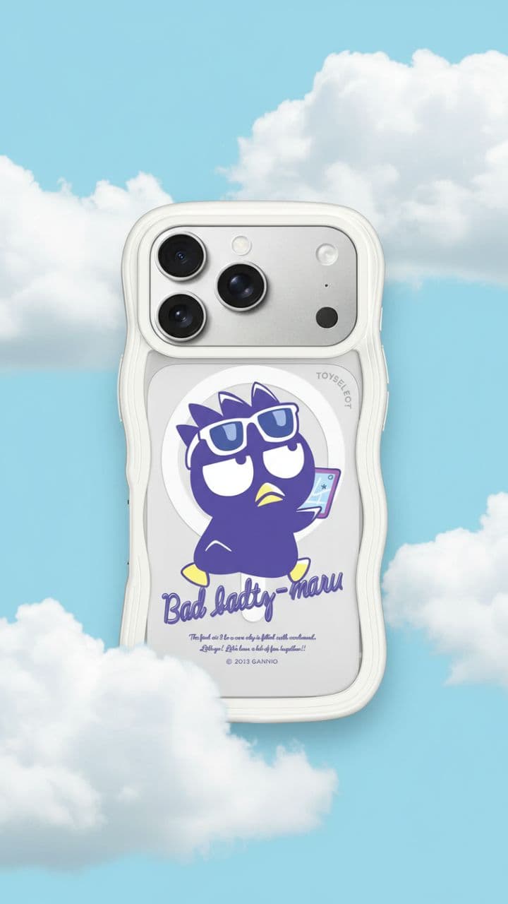 TOYSELECT x SANRIO Hapidanbui iPhone MagSafe Cases Ad