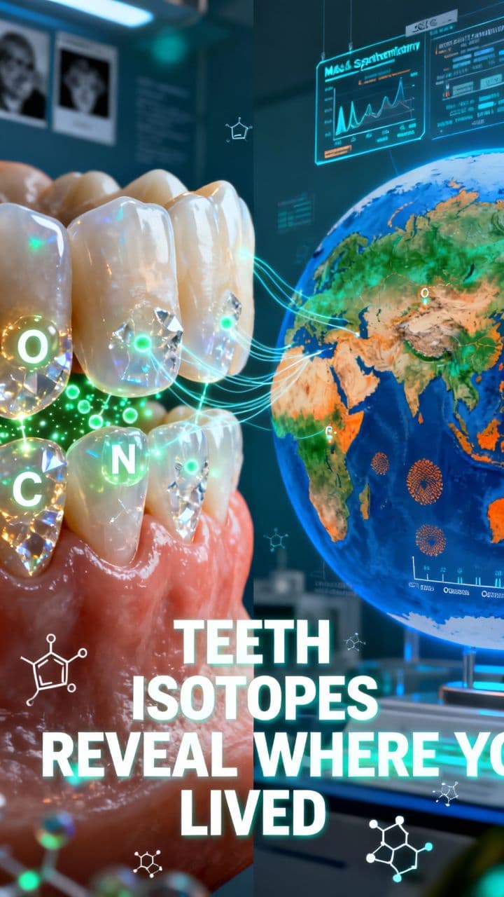 Teeth Isotopes Reveal Where You Lived