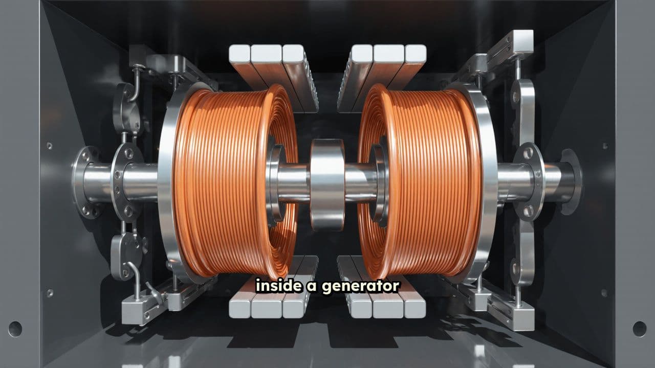 Electromagnetic Induction in a Generator