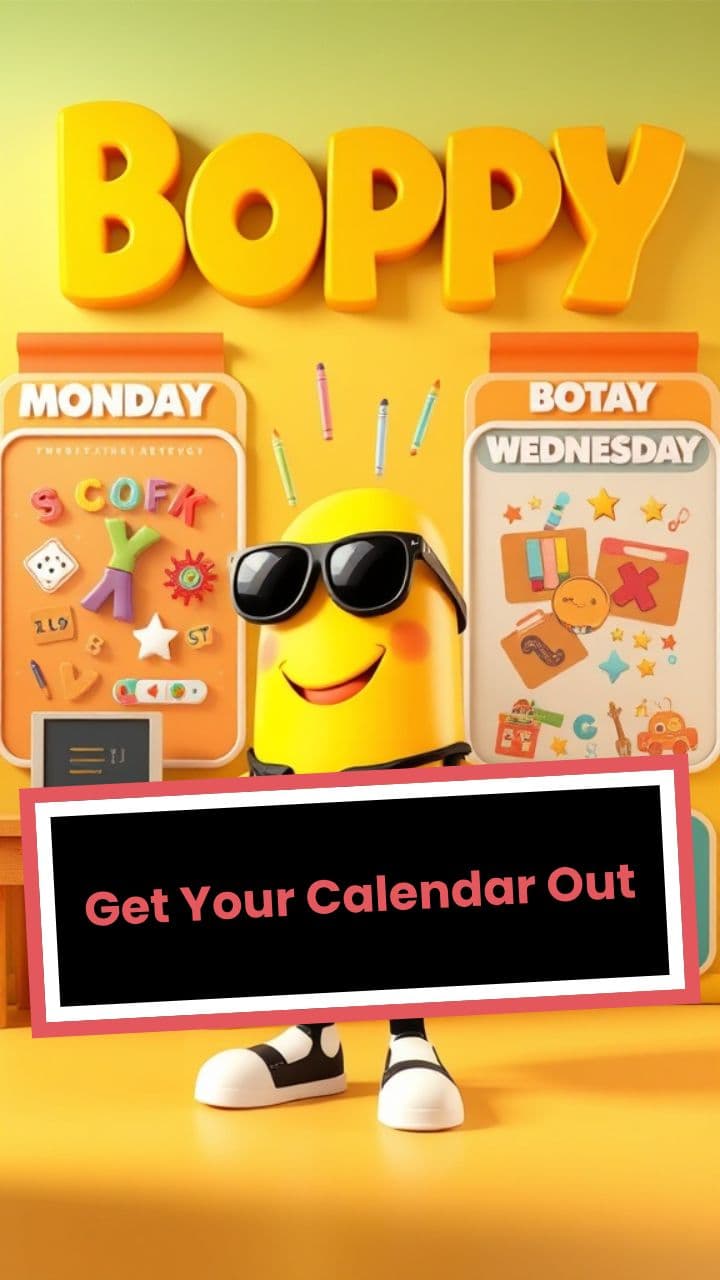 Get Your Calendar Out