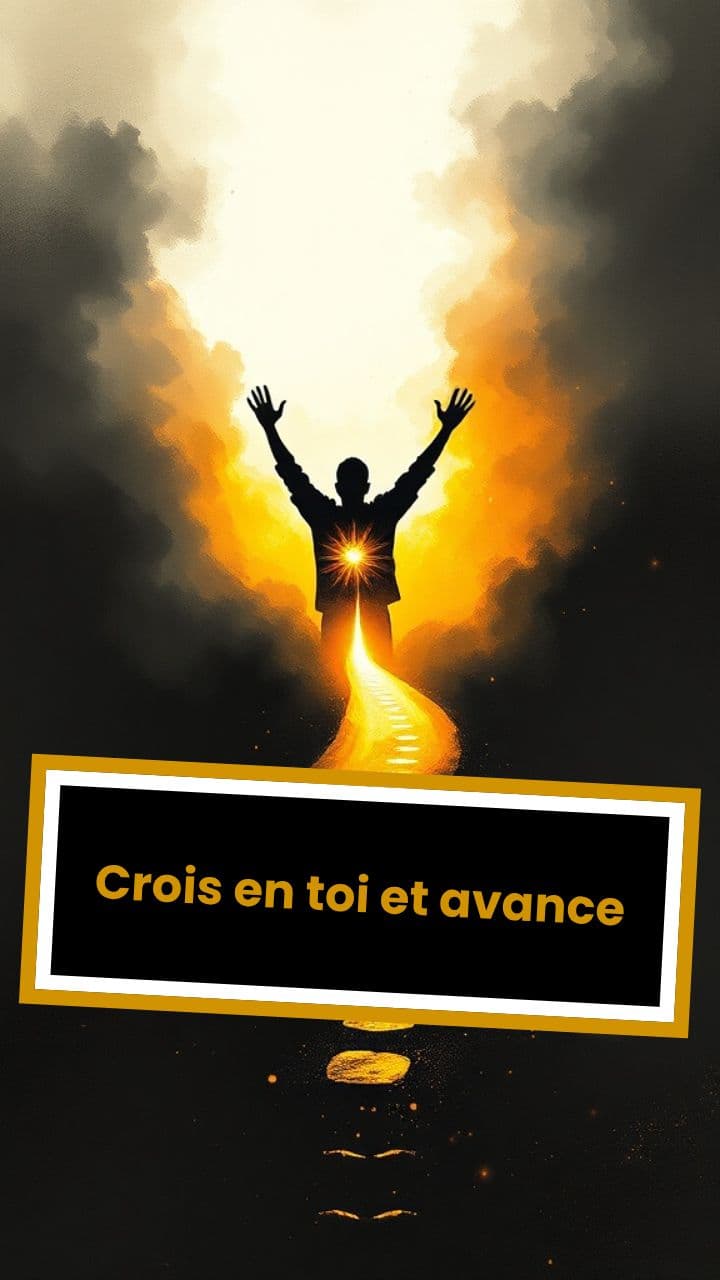 Crois en toi et avance