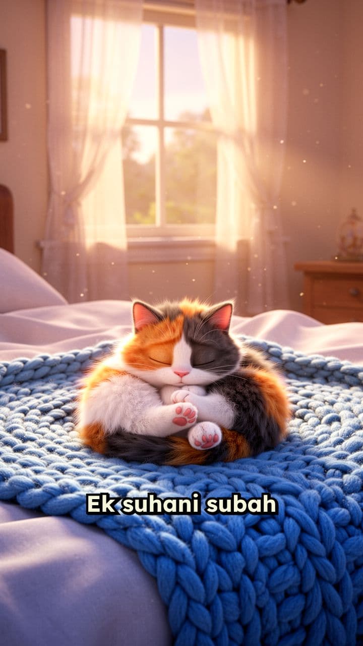 The Cute Morning Stretch