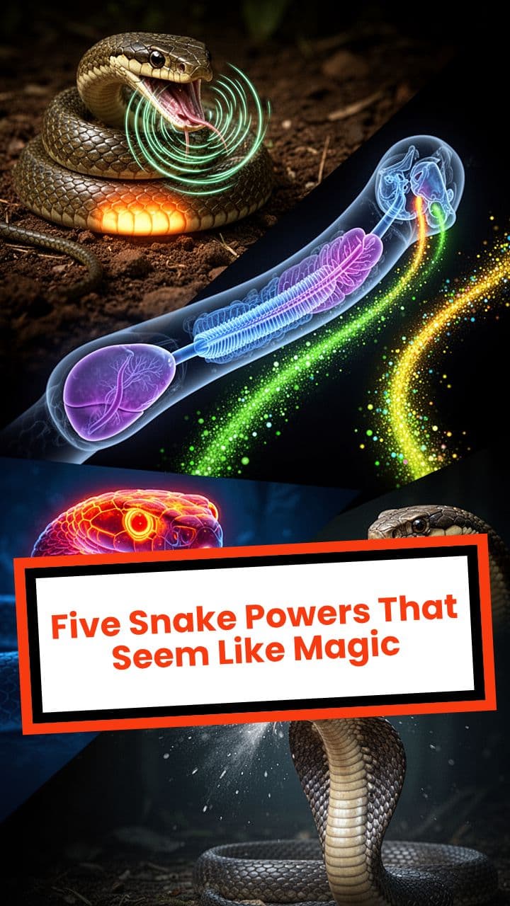 Five Snake Powers That Seem Like Magic