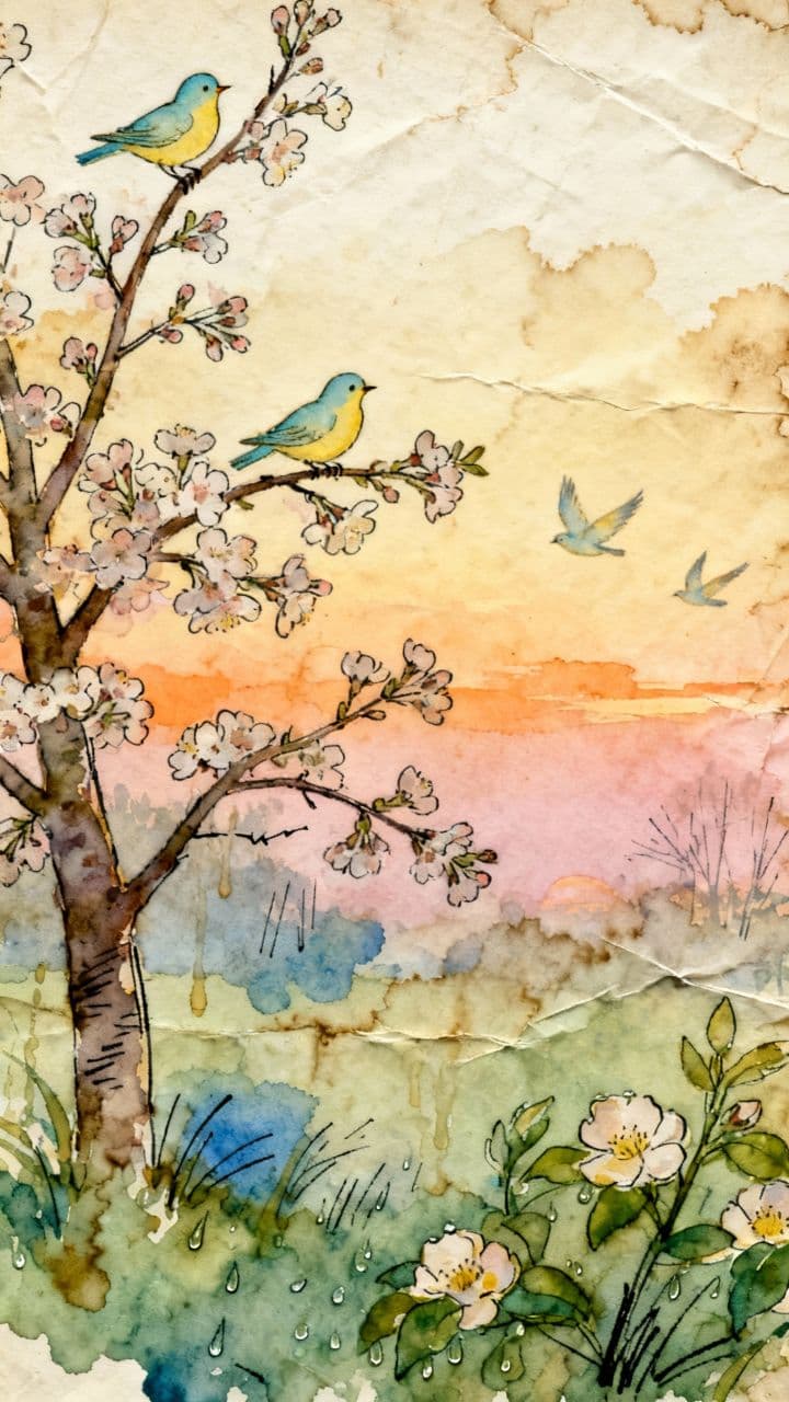 Menanti Cinta di Pagi Hujan