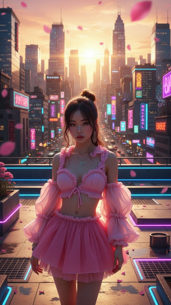 "Reflections in Rain"