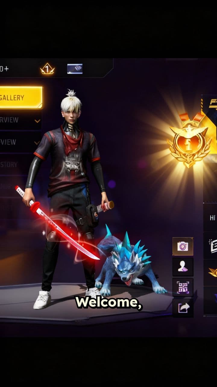 Free Fire MAX: SHIVAM !! Profile Showcase