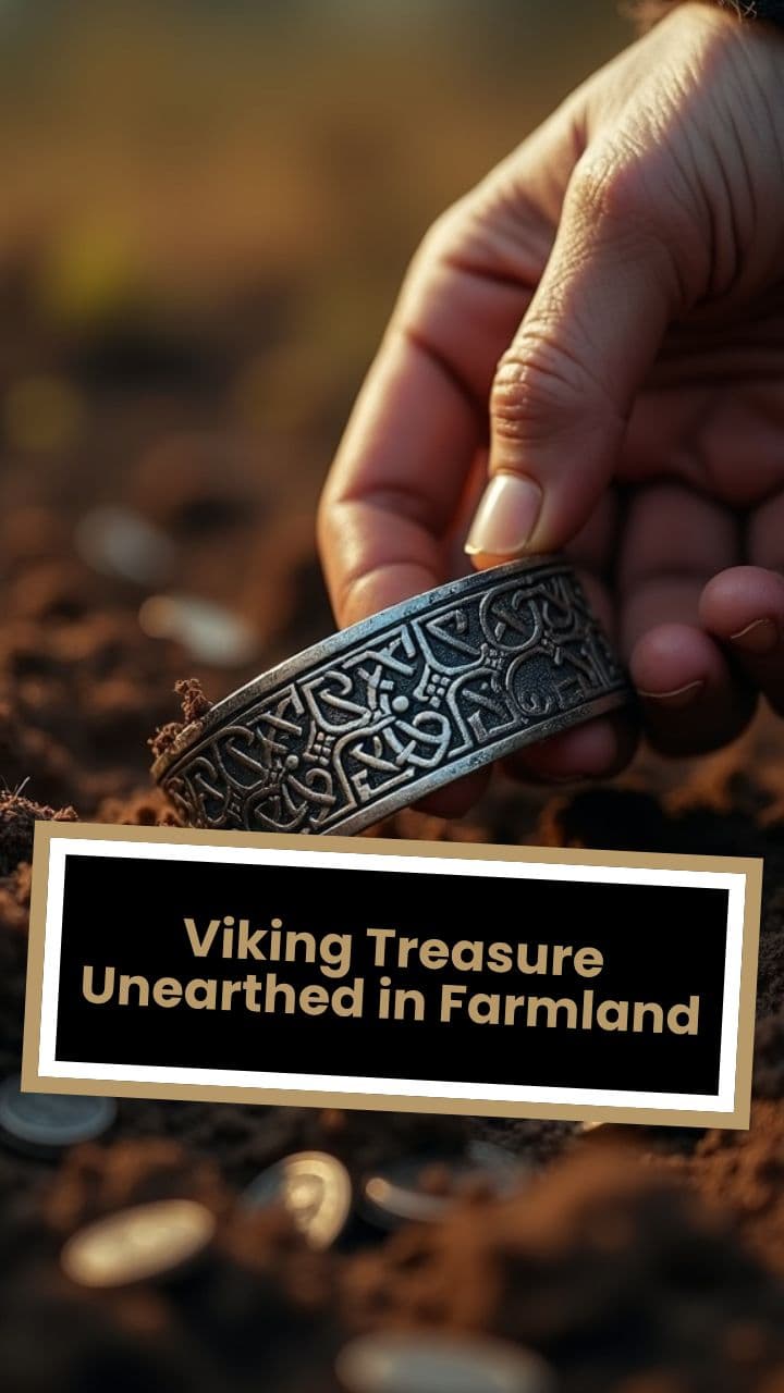 Viking Treasure Unearthed in Farmland