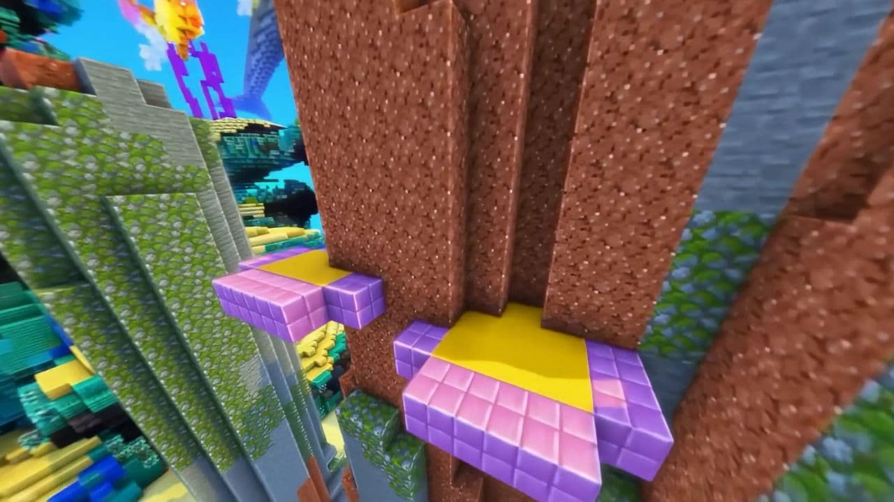 Minecraft Wood and Fall Guys