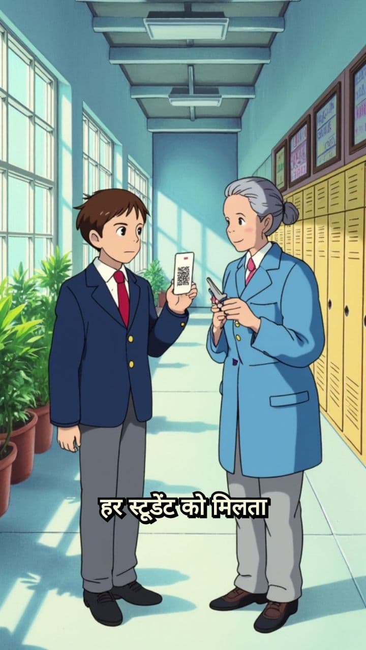 Unique QR Code for Every Student