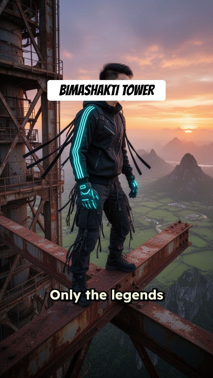 Epic Jump of Bimashakti Tower