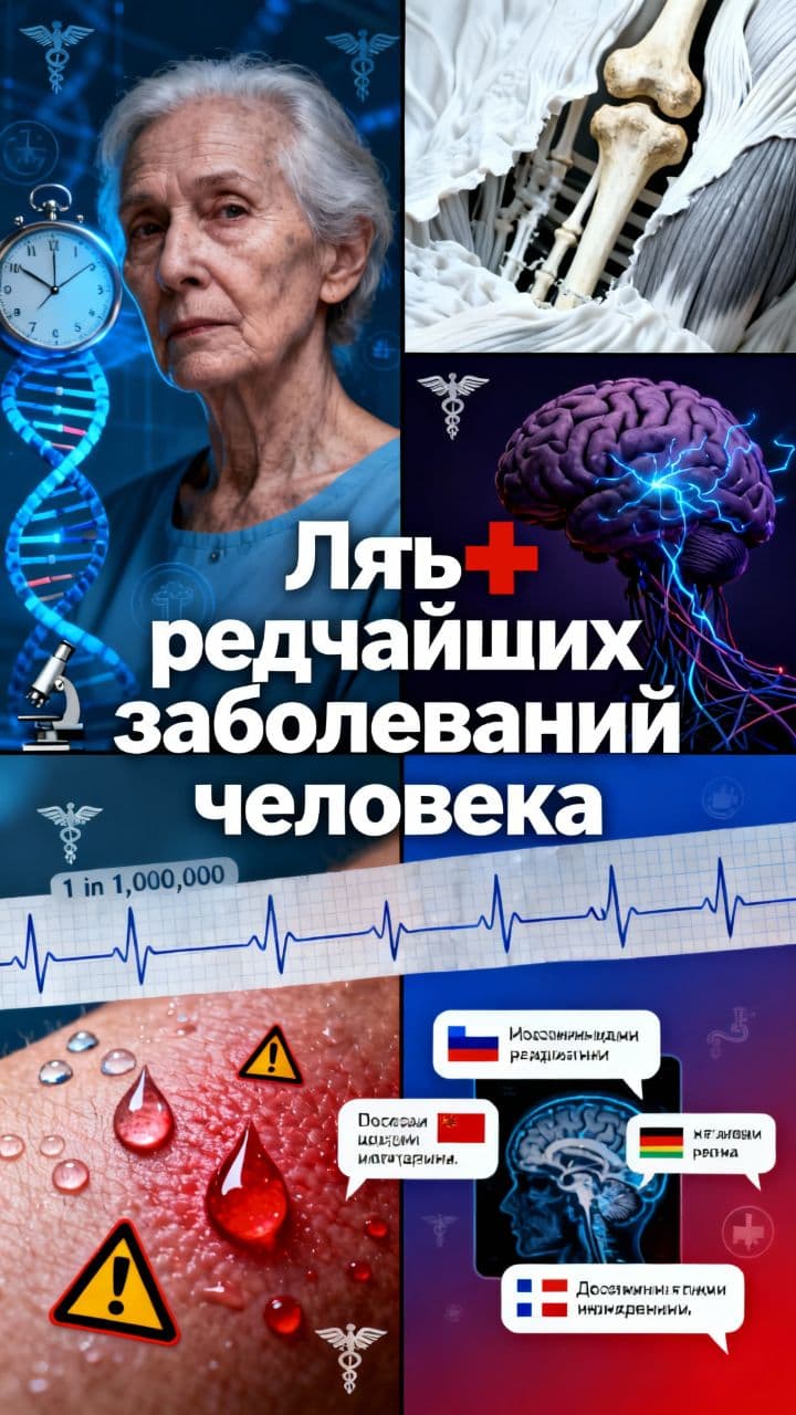 Пять редчайших заболеваний человека