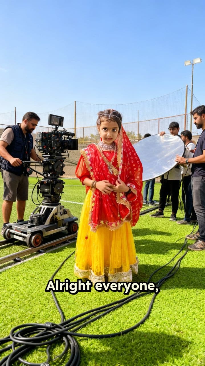 Behind the Scenes: Indian Festival Shoot