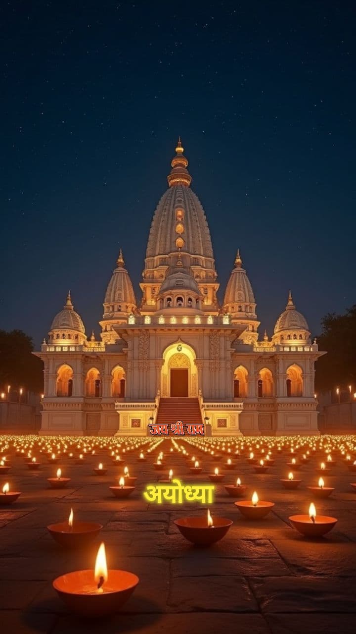 हनुमान गढ़ी में दीयों का चमत्कार