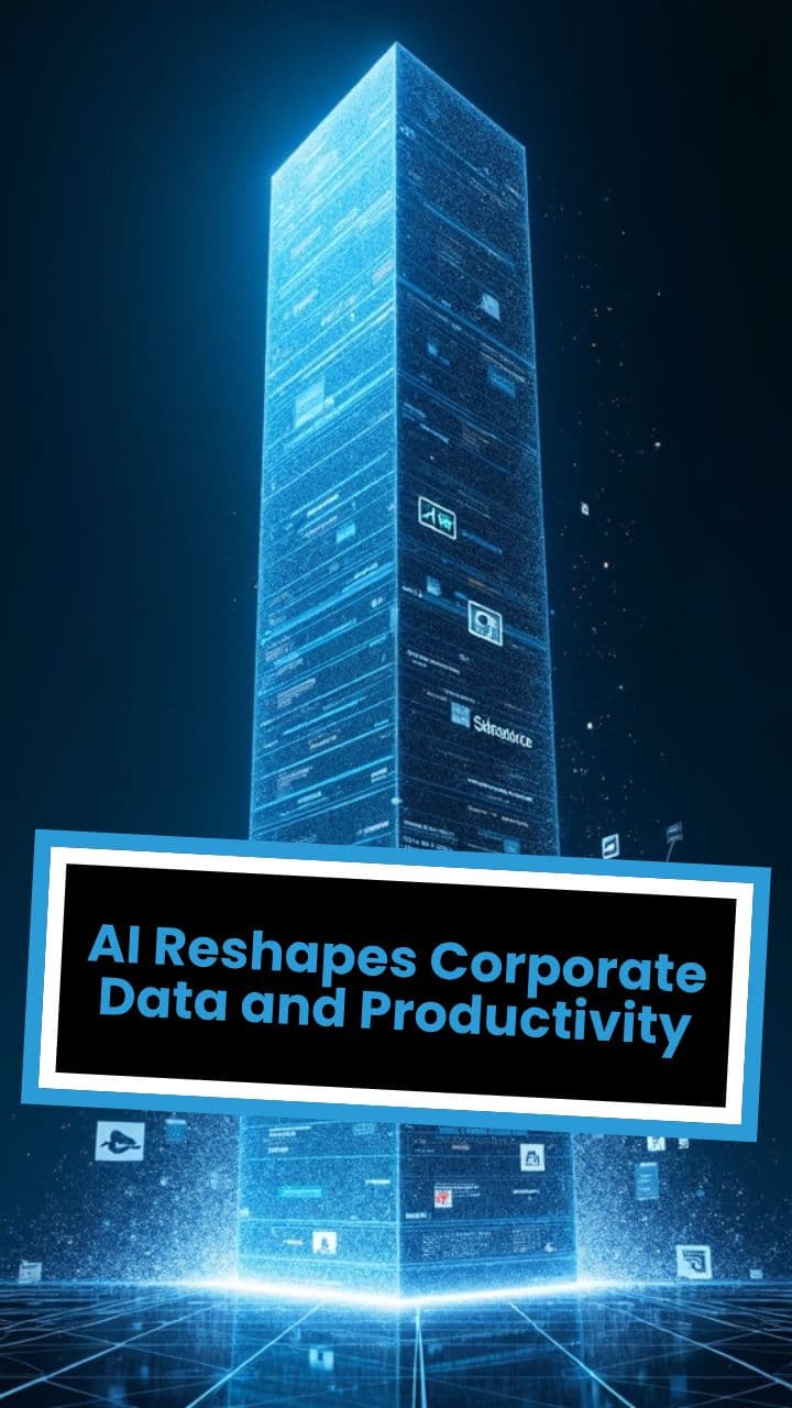 AI Reshapes Corporate Data and Productivity