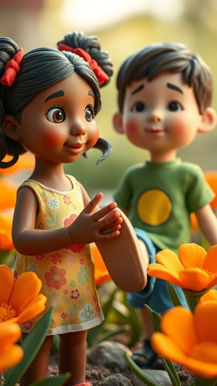 Dancing to Happy Jingles