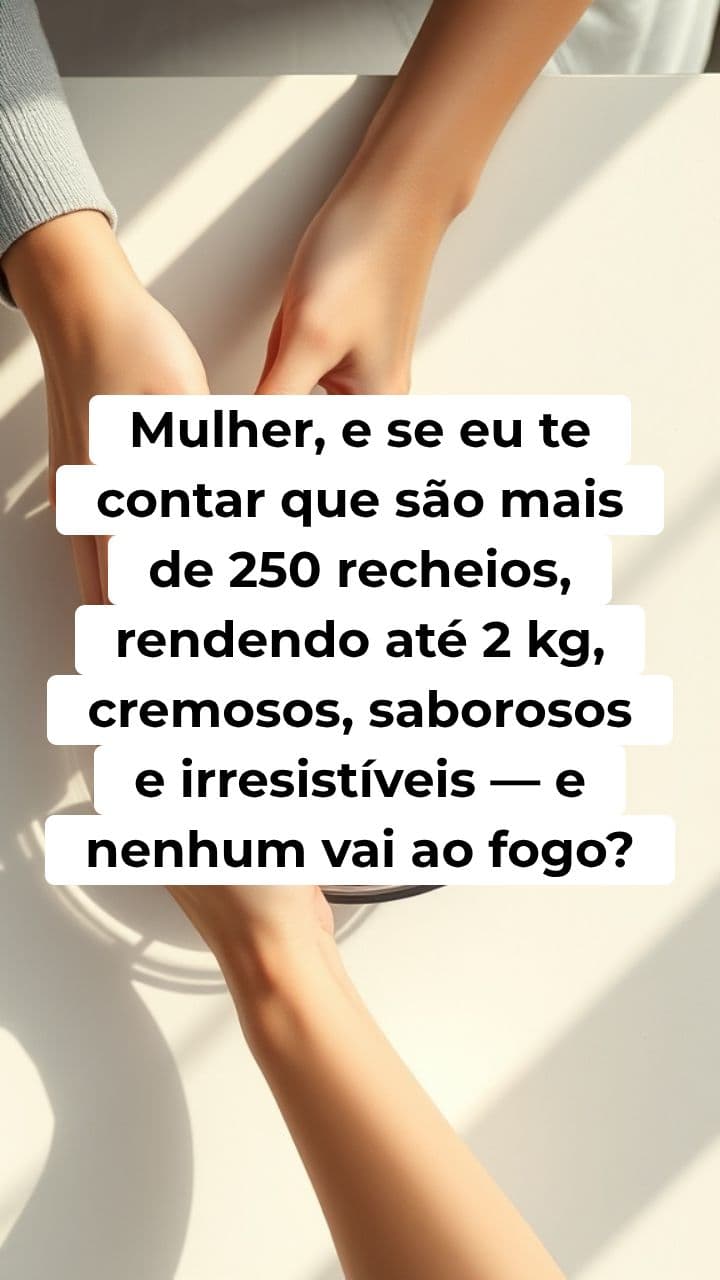 Recheios Cremosos Sem Fogo