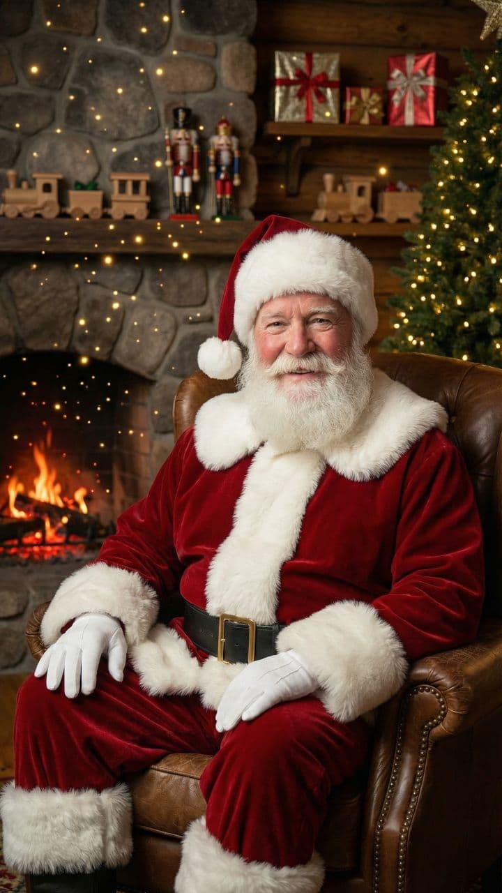 Різдвяне привітання від Санта Клауса