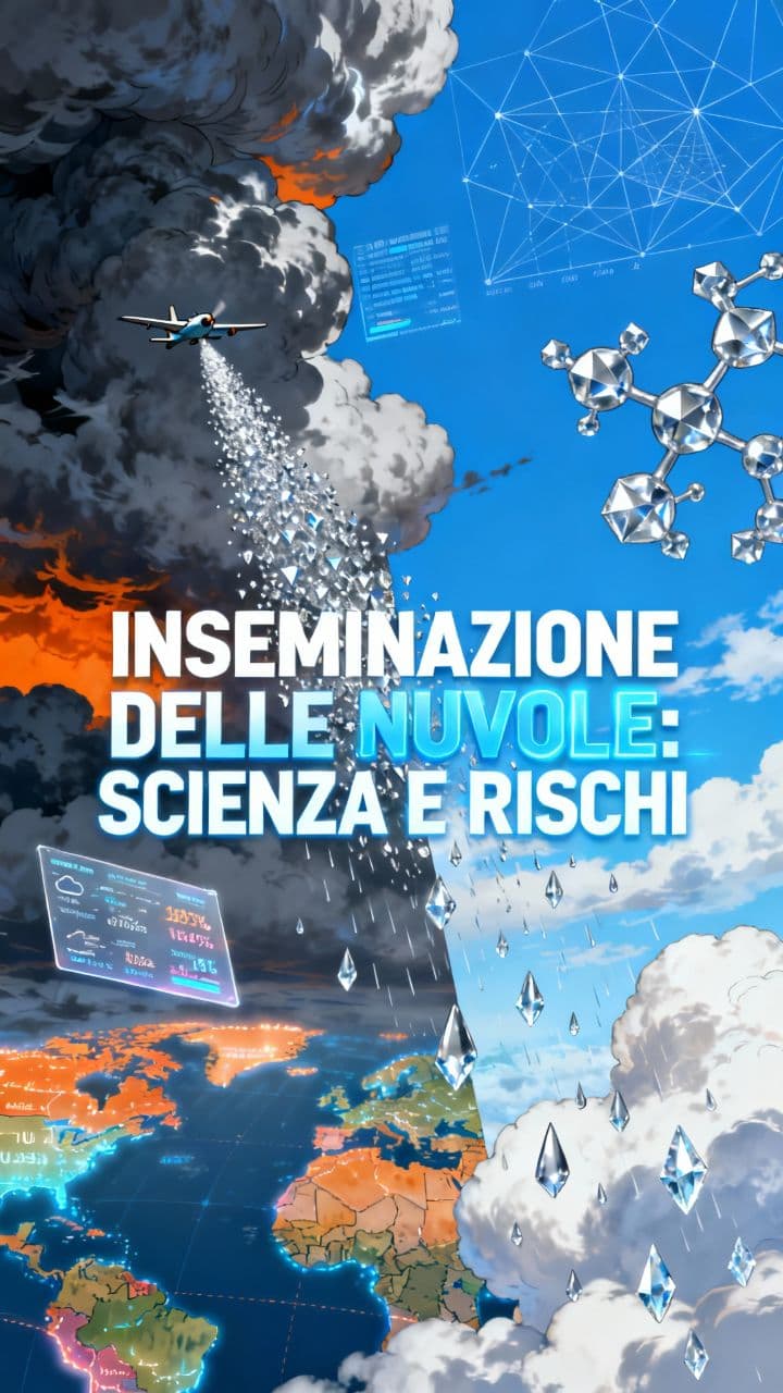 Inseminazione delle nuvole: scienza e rischi