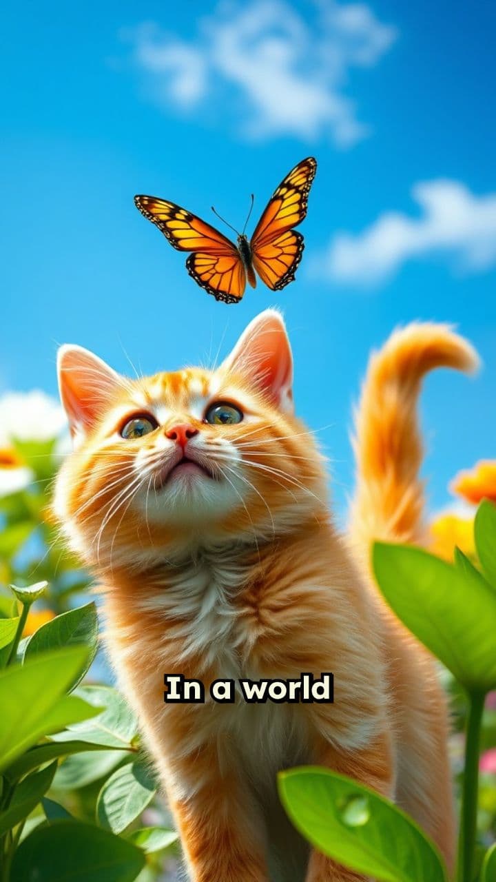 A Cat's Rainy Adventure