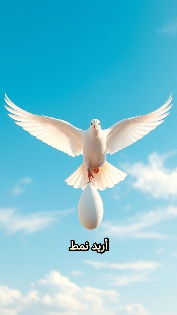 نمط حياة الحمامة أثناء الطيران والتفريخ