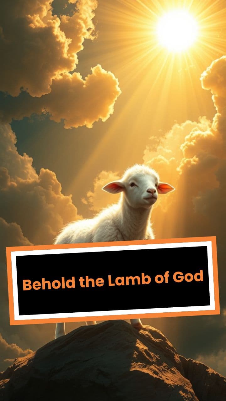 Behold the Lamb of God