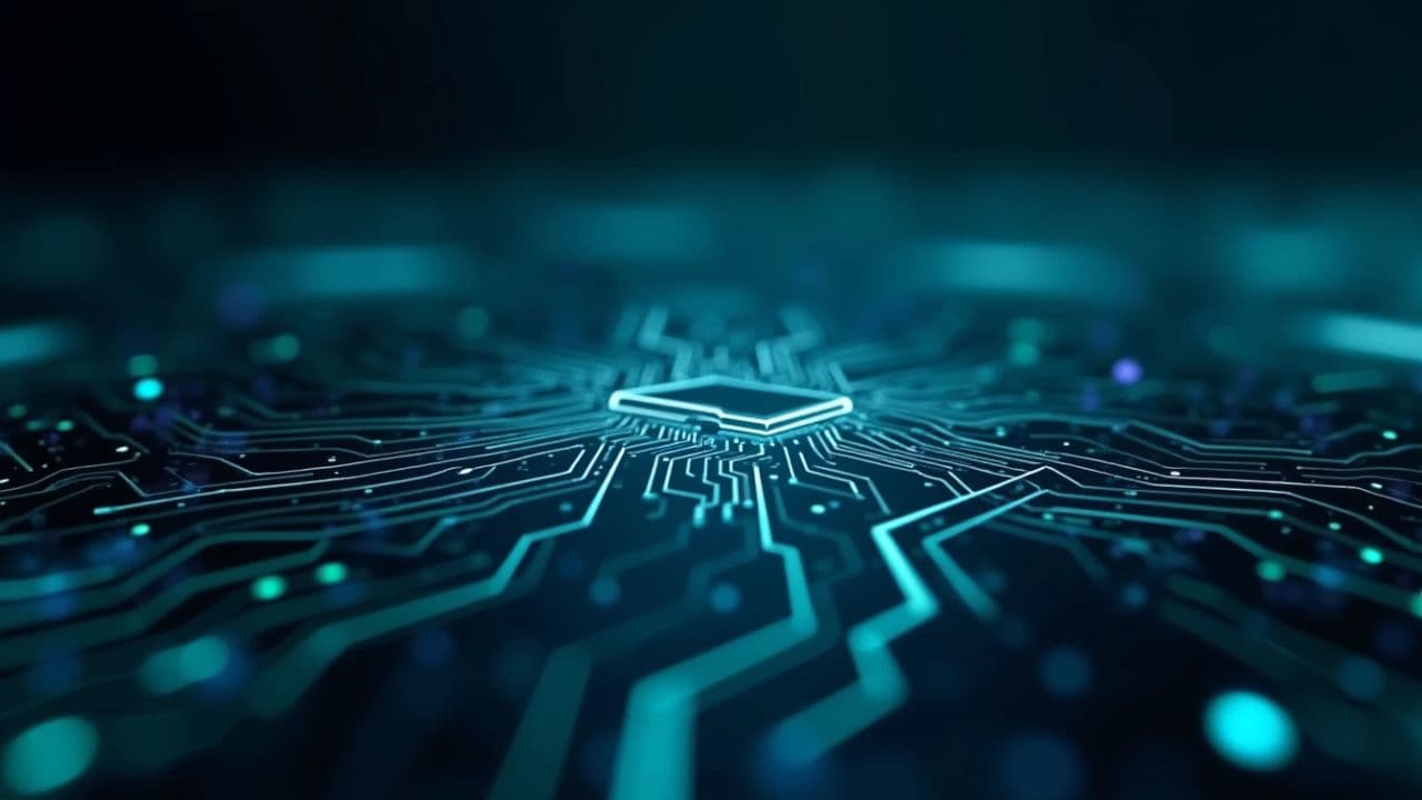 Dark Tech Background