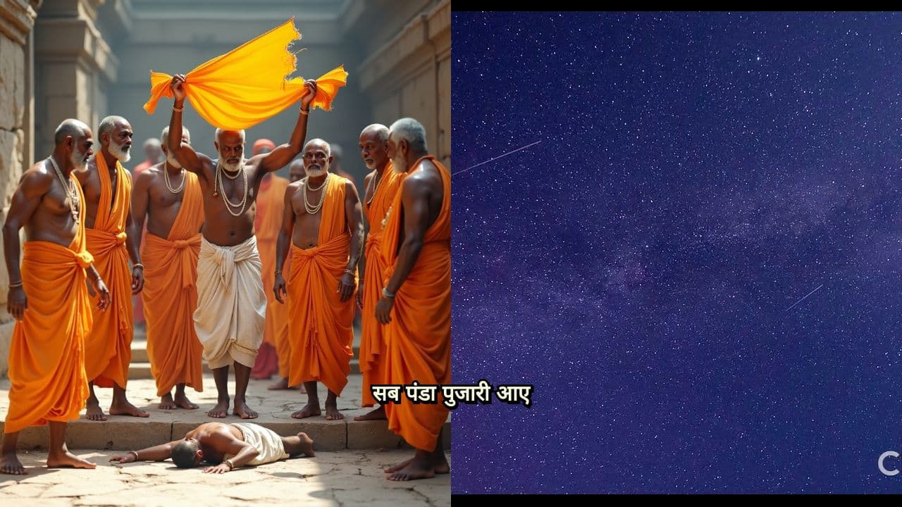 भक्त की पिटाई पर भगवान को आया क्रोध!