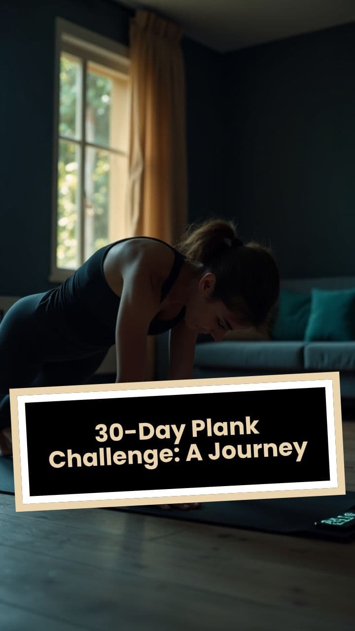 30-Day Plank Challenge: A Journey