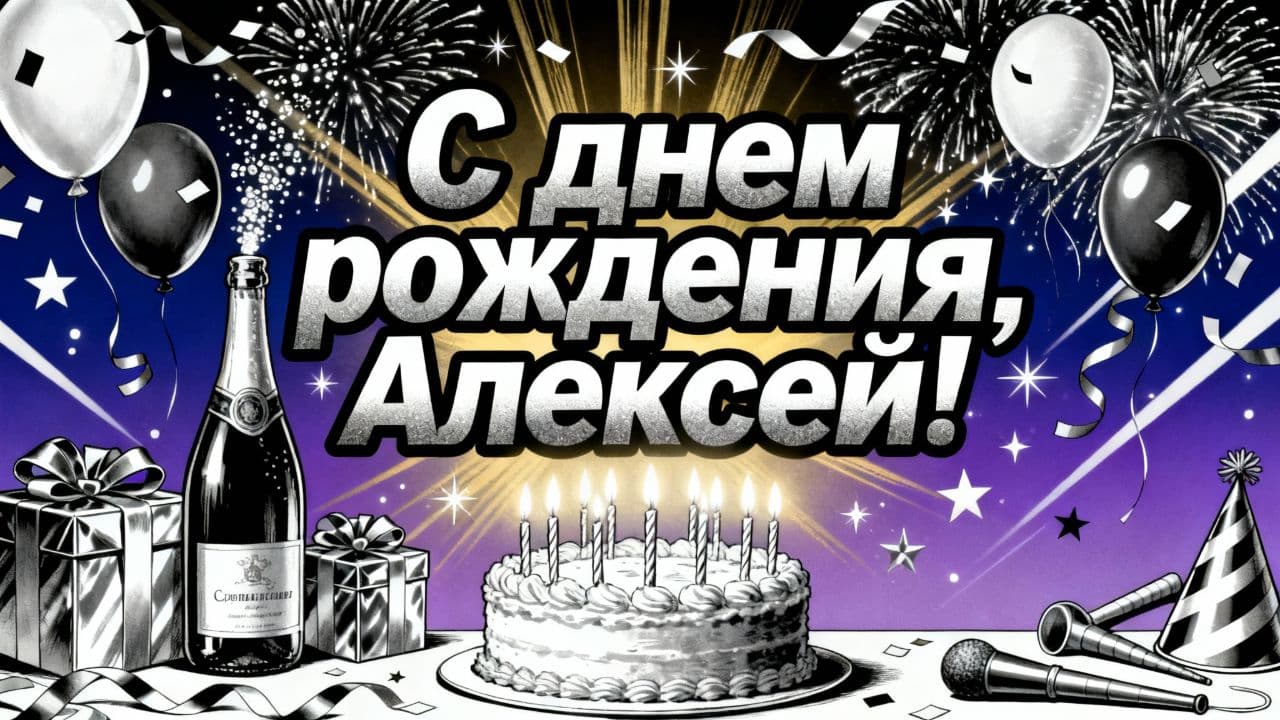 С днем рождения, Алексей!