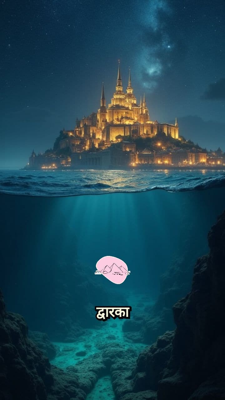 द्वारका: समंदर में डूबा शहर