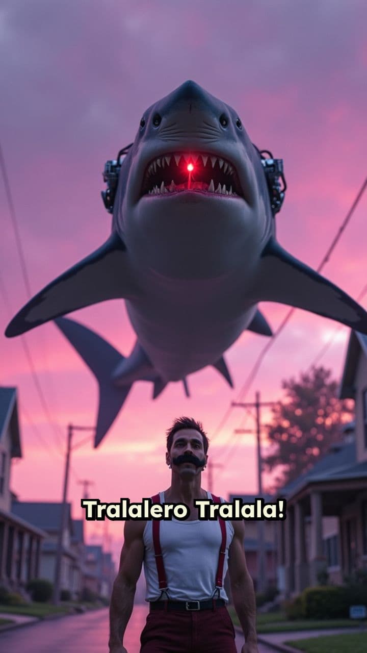 Squalo laser e pizza esplosiva in Ohio