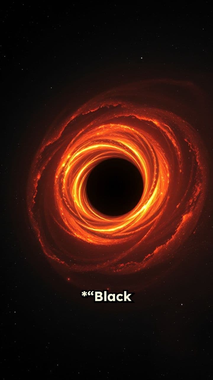 ब्लैक होल: एक वैज्ञानिक प्रक्रिया
