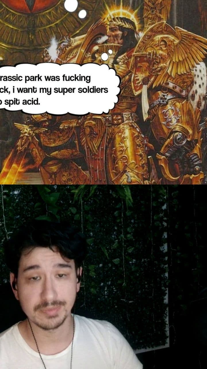 Is Jurassic Park Canon in 40K?