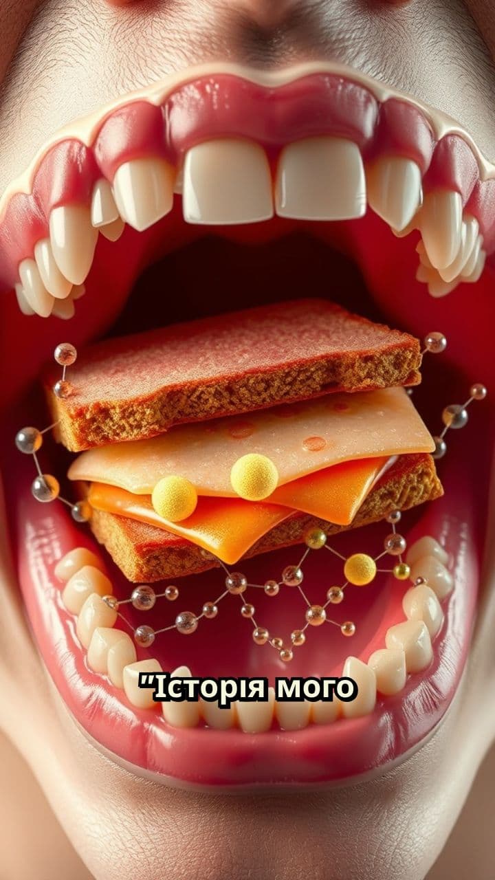 Шлях бутерброда в організмі